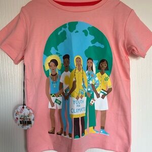 NWT Piccolina Earth Day Kids T-Shirt - Size 4t